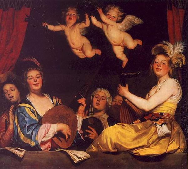 The Concert, Gerrit van Honthorst